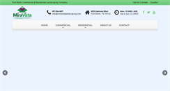 Desktop Screenshot of miravistalandscaping.com